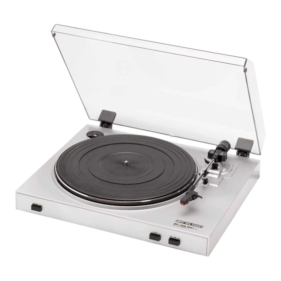 Reloop RP-300 HiFi Manual