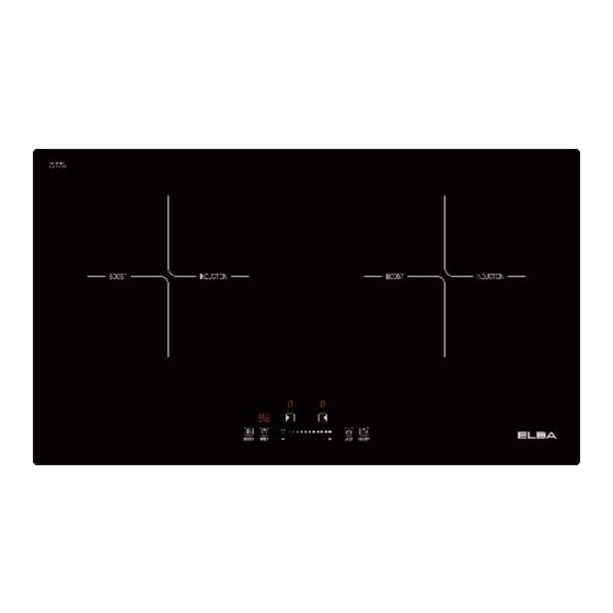 Elba EDIC-K3082ST(BK) Owner's Manual