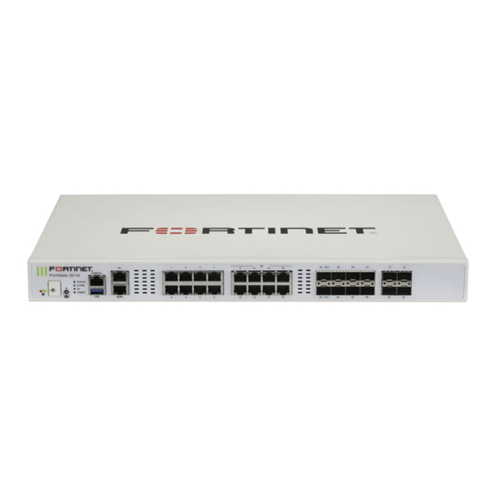 Fortinet FortiGate 200G Series Manuals