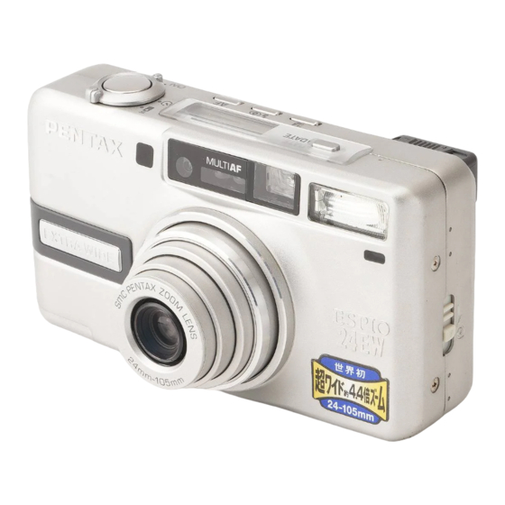Pentax Espio 24 EW Operating Manual