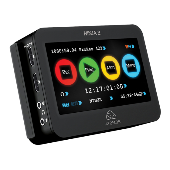 Atomos NINJA-2 User Manual