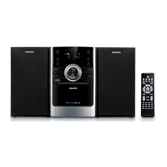 Philips MCD170/12 Quick Start Manual