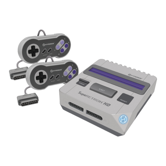 Hyperkin SupaRetroN HD Instruction Manual