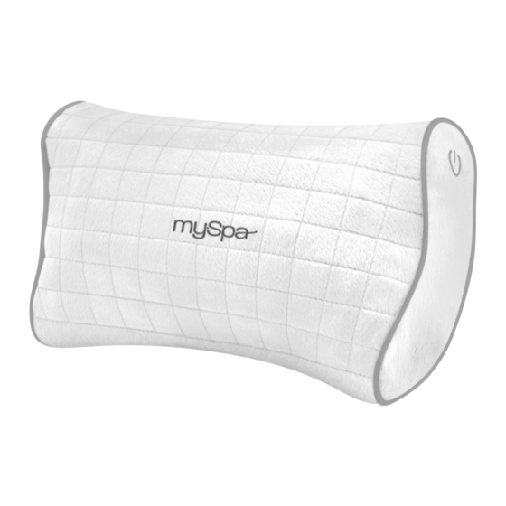 HoMedics MySpa Instruction Manual