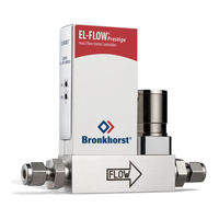 BRONKHORST EL-FLOW Prestige Quick Installation Manual