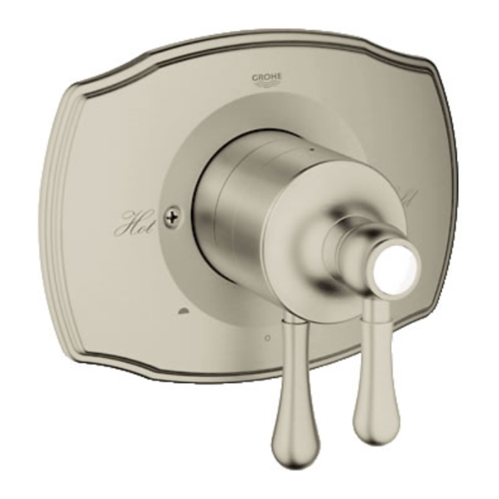 Grohe 19 843 User Manual
