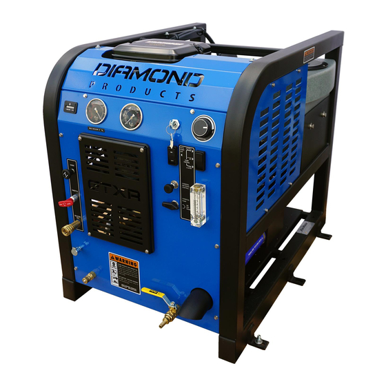 HydraMaster Diamond Products GTXR+ Owner's Manual And Maintenance Logs