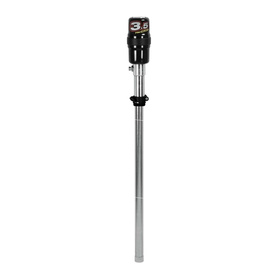 Piusi P 3.5 Directions For Installation, Use And Maintenance