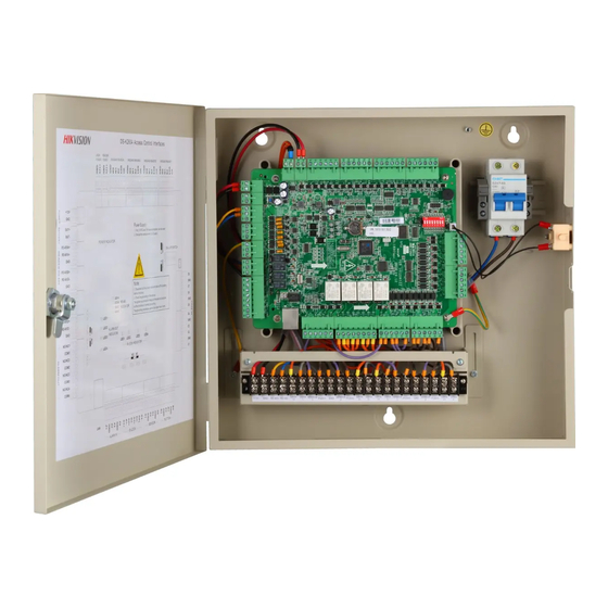 HIKVISION DS-K2604T Quick Start Manual
