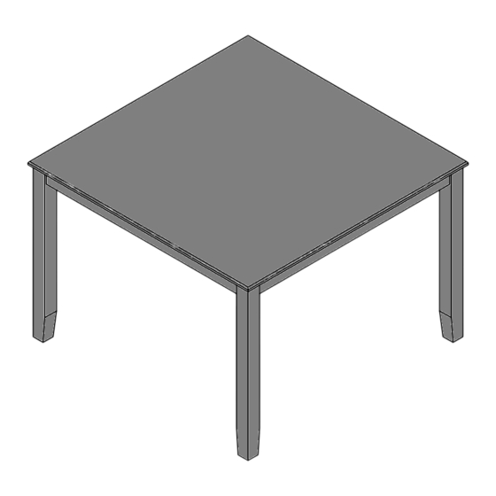 Furniture of America CM3479PT Assembly Instructions Manual