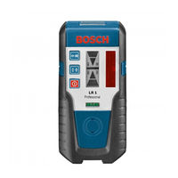 Bosch LR Professional 1 Original Instructions Manual