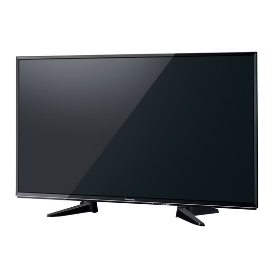 Panasonic TH-40EX730Z Ultra HD TV Manuals