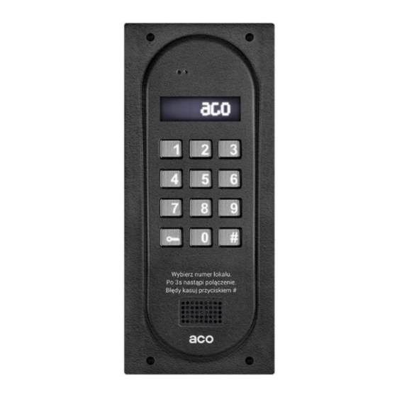 ACO CDNP8 User Instruction