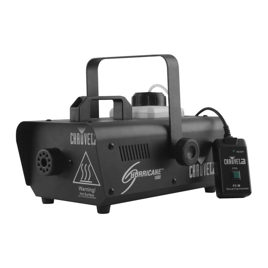 Chauvet DJ Hurricane 1000 Manual