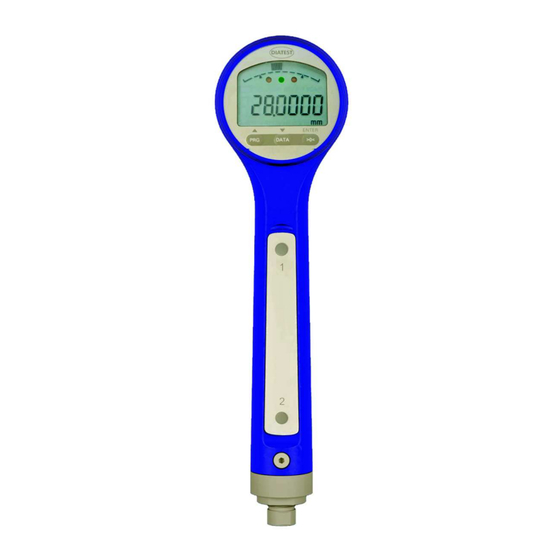 Diatest Diatron 1500 User Instruction