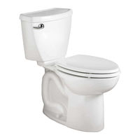 American Standard Right Height Elongated Toilet Triumph Cadet 3 User Manual