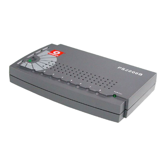 Compex ReadyLINK PS2208B Quick Install Manual
