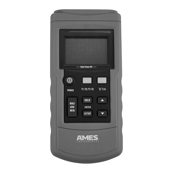 Ames Instruments 63980 Owner's Manual & Safety Instructions