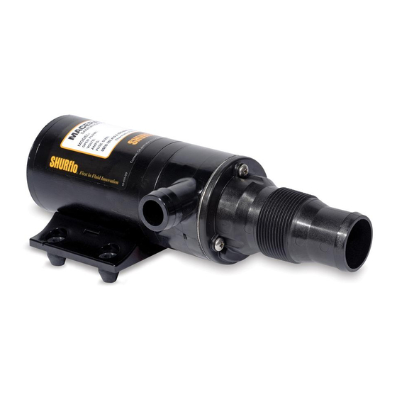 Pentair SHURFLO 3200 Installation, Operation And Repair Manual