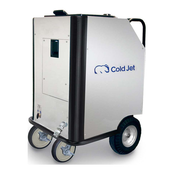 Cold Jet SDI Select 60 Original Instructions Manual