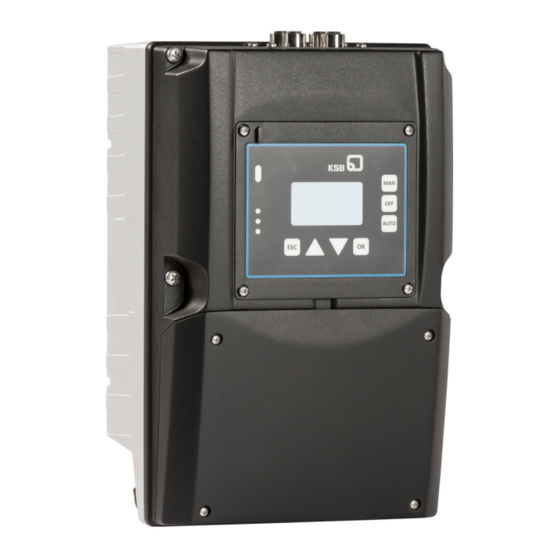 KSB PumpDrive 2 Eco Application Manual