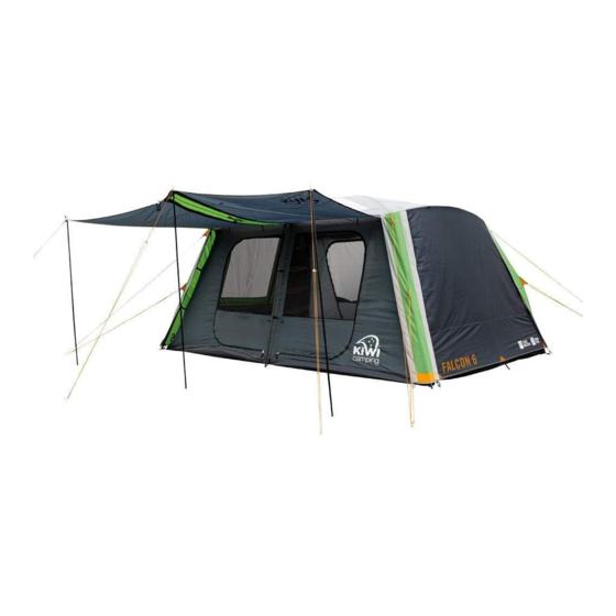 Kiwi Camping Falcon 6 Pitching Instructions