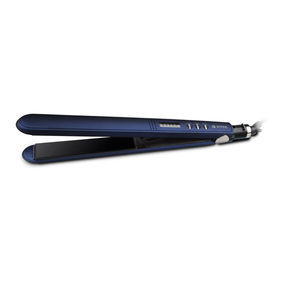 Vitek VT-2315 B Hair Straightener Manuals