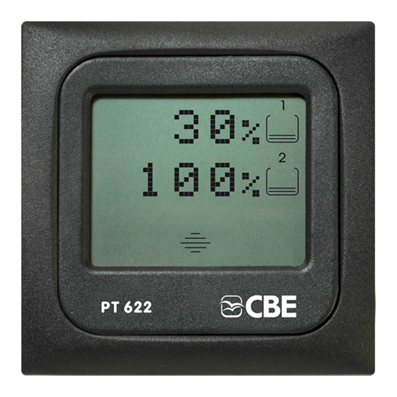 CBE PT622 User Manual