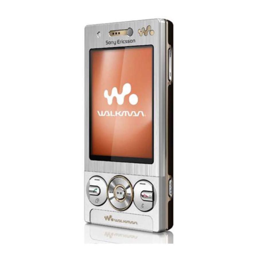 Sony Ericsson W705 Troubleshooting Manual