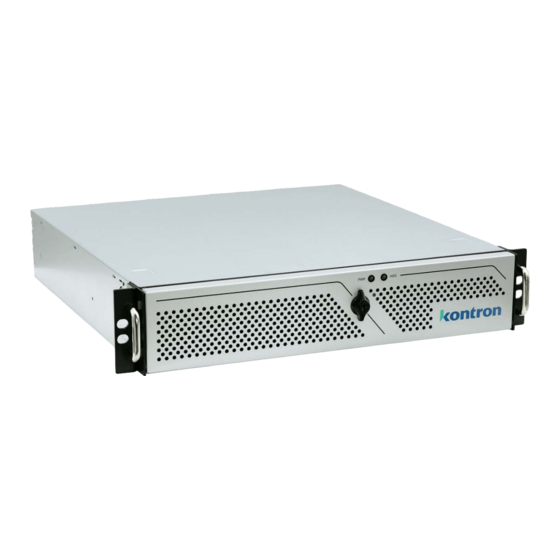 Kontron KISS 2U V4 ADL User Manual