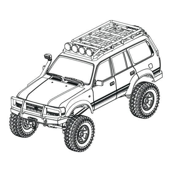FMS 1/18 TOYOTA LAND CRUISER LC80 Instruction Manual
