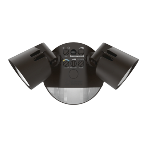 Acuity Brands HGX LED 2RH ALO SWW2 120 PIR DDB Series Quick Start Manual