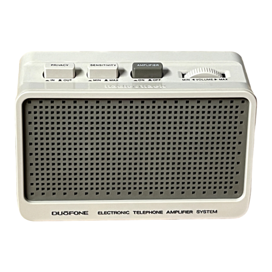Radio Shack Realistic Duofone 43-278 Owner's Manual