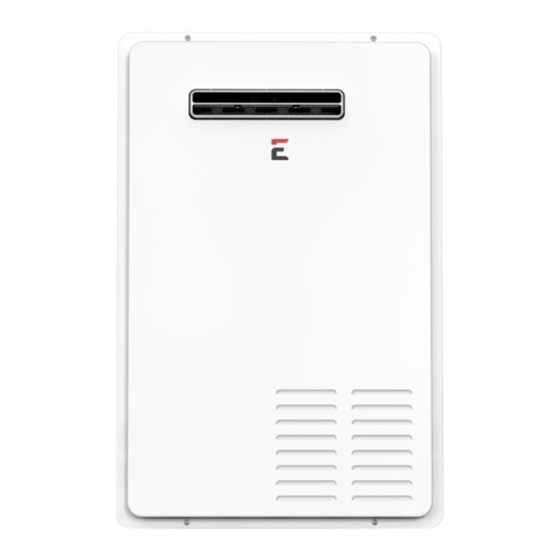 Eccotemp 7GB BUILDER Series Installation, Use And Care Instructions