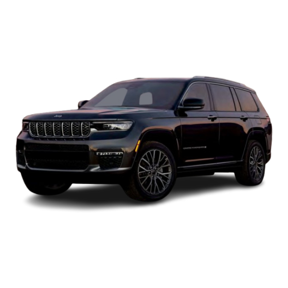 Jeep Grand Cherokee 2024 Owner's Manual