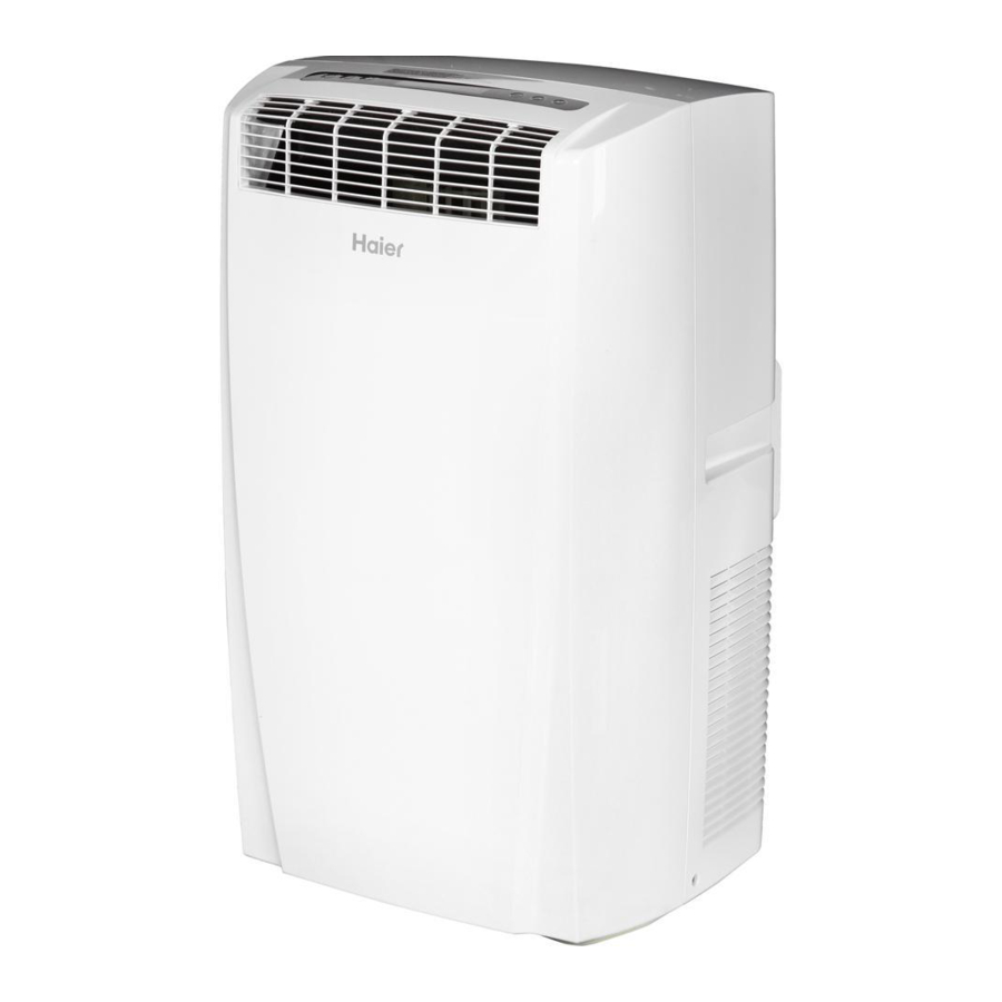 Haier HPD10XCM Portable Air Conditioner Manuals