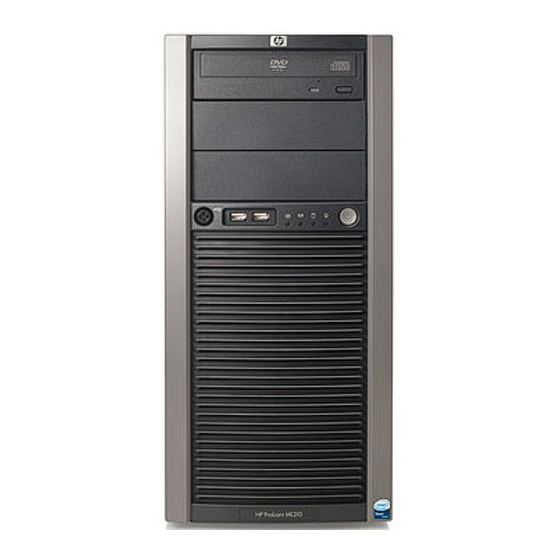 HP ProLiant ML310 Generation 4 Maintenance And Service Manual
