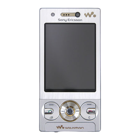 Sony Ericsson W705 Working Instruction, Mechanical