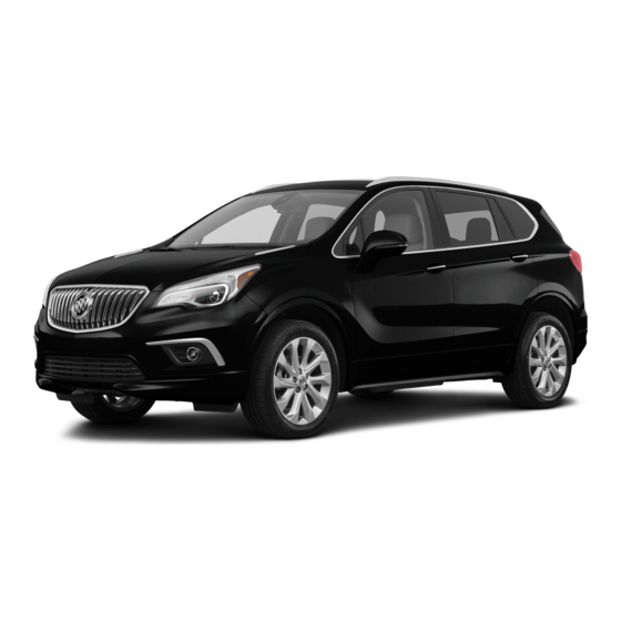 Buick Envision 2016 Owner's Manual