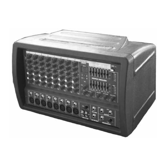 Pyle Pro PMX804 Owner's Manual
