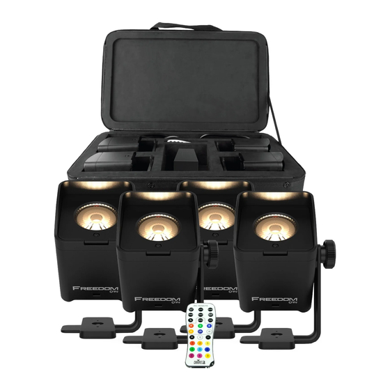 Chauvet DJ Freedom Q1N Quick Reference Manual