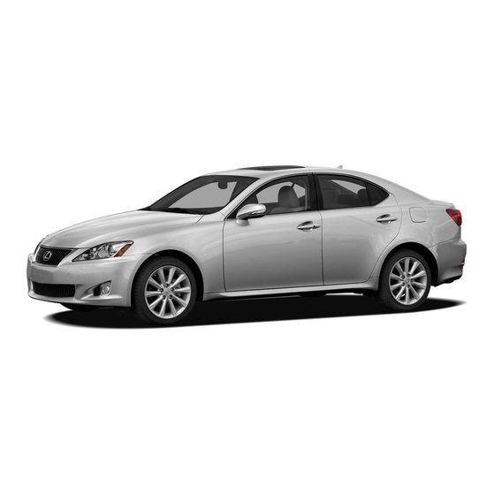 Lexus IS300 AWD Owner's Manual