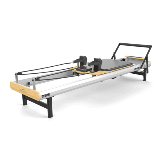 Peak Pilates CASA REFORMER Assembly Manual And Owner's Manual