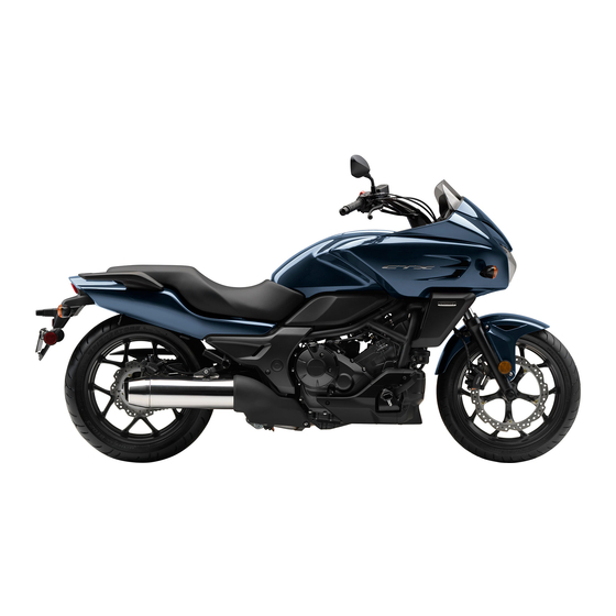 Honda CTX700A 2016 Owner's Manual