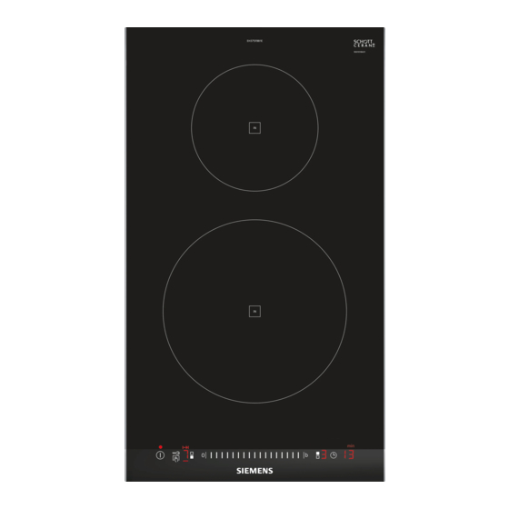 Siemens iQ100 EH375FBB1E Information For Use
