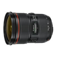 Canon EF24-70mm f/2.8L USM Instructions Manual