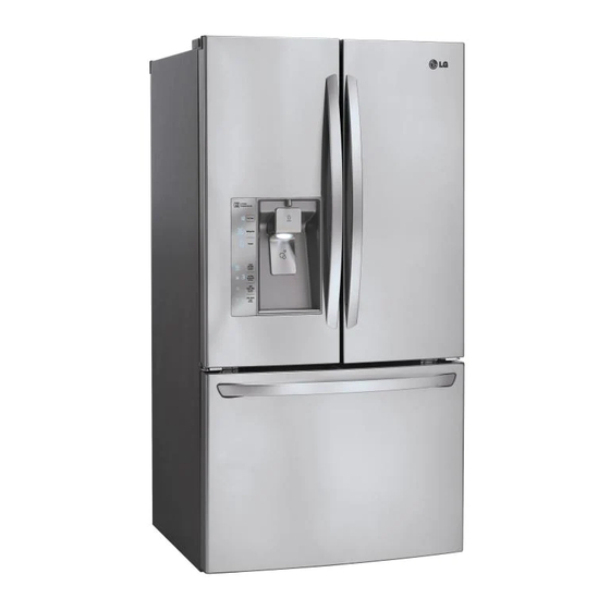 LG French Door Refrigerator Manuals