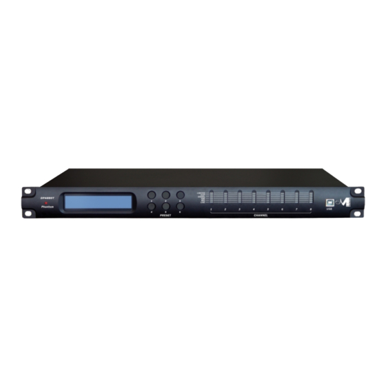Marani DPA-880T User Manual