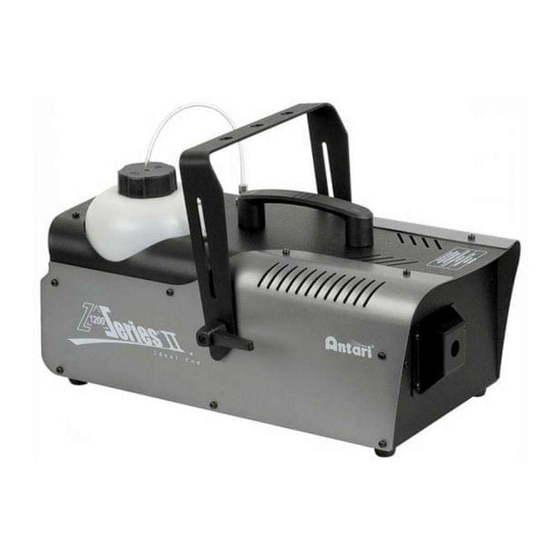 Antari Z Series User Manual