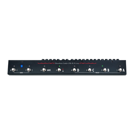 Voodoo Lab PX-8 PLUS User Manual